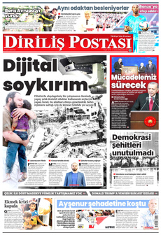 DİRİLİŞ POSTASI 17 Eylül 2024 gazete manşeti
