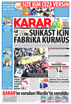KARAR 20 Eylül 2024 gazete manşeti