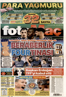 FOTOMAÇ 20 Eylül 2024 gazete manşeti