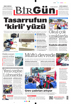 BİRGÜN 20 Eylül 2024 gazete manşeti