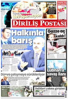 DİRİLİŞ POSTASI 20 Eylül 2024 gazete manşeti