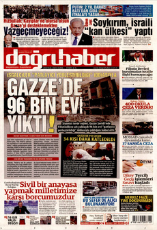 DOĞRU HABER 20 Eylül 2024 gazete manşeti
