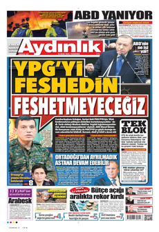 AYDINLIK GAZETESİ 16 Ocak 2025 gazete manşeti