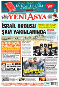 YENİ ASYA 16 Ocak 2025 gazete manşeti