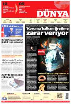 DÜNYA 16 Ocak 2025 gazete manşeti