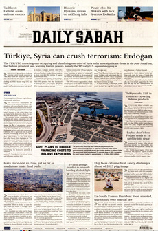 DAİLY SABAH 16 Ocak 2025 gazete manşeti