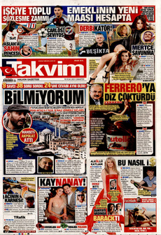 TAKVİM 18 Ocak 2025 gazete manşeti