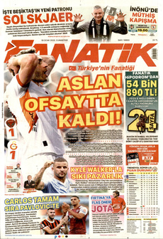 FANATİK 18 Ocak 2025 gazete manşeti