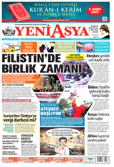 YENİ ASYA 18 Ocak 2025 gazete manşeti