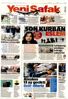 YENİ ŞAFAK 19 Ocak 2025 gazete manşeti