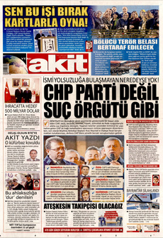 YENİ AKİT 19 Ocak 2025 gazete manşeti