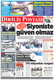 DİRİLİŞ POSTASI 19 Ocak 2025 gazete manşeti