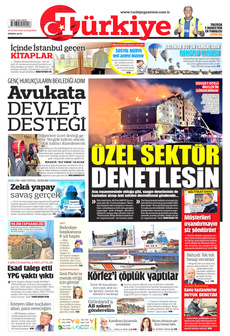 TÜRKİYE GAZETESİ 29 Ocak 2025 gazete manşeti
