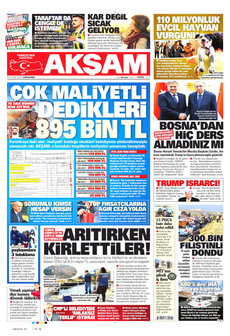 AKŞAM 29 Ocak 2025 gazete manşeti