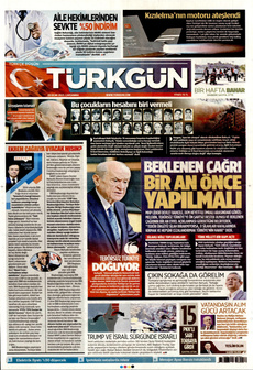 TÜRKGÜN 29 Ocak 2025 gazete manşeti