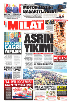 MİLAT 29 Ocak 2025 gazete manşeti