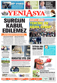 YENİ ASYA 29 Ocak 2025 gazete manşeti