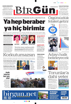 BİRGÜN 29 Ocak 2025 gazete manşeti