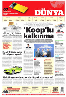 DÜNYA 29 Ocak 2025 gazete manşeti