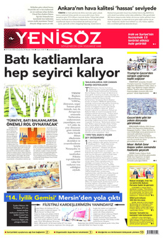 YENİ SÖZ GAZETESİ 29 Ocak 2025 gazete manşeti