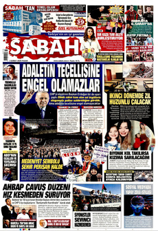 SABAH 2 Şubat 2025 gazete manşeti
