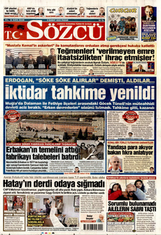 SÖZCÜ 2 Şubat 2025 gazete manşeti