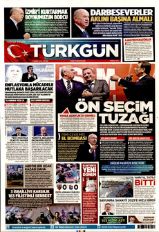 TÜRKGÜN 2 Şubat 2025 gazete manşeti