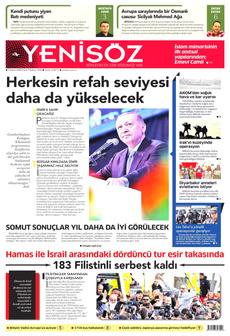 YENİ SÖZ GAZETESİ 2 Şubat 2025 gazete manşeti