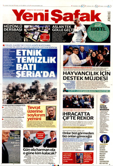 YENİ ŞAFAK 4 Şubat 2025 gazete manşeti