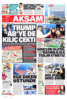 AKŞAM 4 Şubat 2025 gazete manşeti