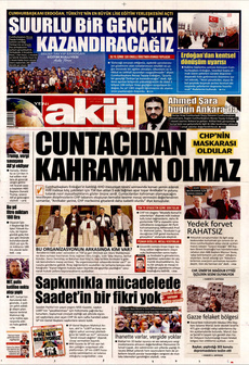 YENİ AKİT 4 Şubat 2025 gazete manşeti