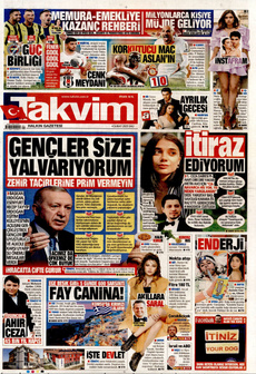 TAKVİM 4 Şubat 2025 gazete manşeti