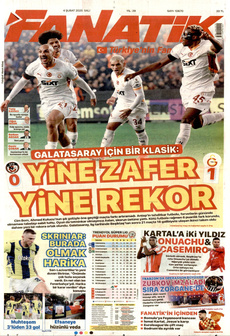 FANATİK 4 Şubat 2025 gazete manşeti