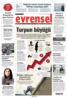 EVRENSEL 4 Şubat 2025 gazete manşeti