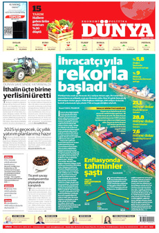 DÜNYA 4 Şubat 2025 gazete manşeti