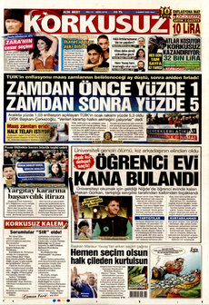 KORKUSUZ 4 Şubat 2025 gazete manşeti