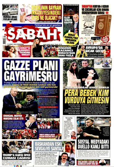 SABAH 13 Şubat 2025 gazete manşeti