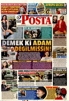 POSTA 13 Şubat 2025 gazete manşeti