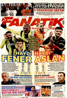 FANATİK 13 Şubat 2025 gazete manşeti