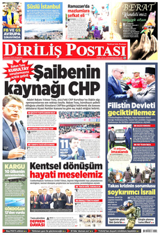 DİRİLİŞ POSTASI 13 Şubat 2025 gazete manşeti