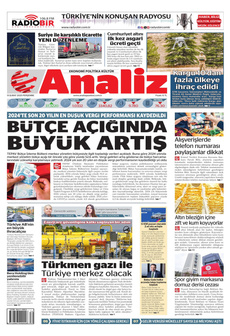 ANALİZ 13 Şubat 2025 gazete manşeti