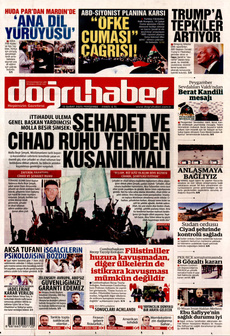 DOĞRU HABER 13 Şubat 2025 gazete manşeti