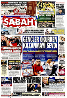 SABAH 17 Şubat 2025 gazete manşeti