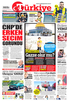 TÜRKİYE GAZETESİ 17 Şubat 2025 gazete manşeti