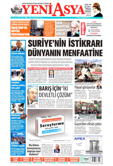 YENİ ASYA 17 Şubat 2025 gazete manşeti