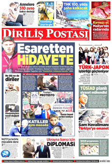 DİRİLİŞ POSTASI 17 Şubat 2025 gazete manşeti