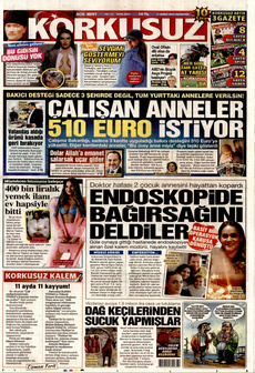 KORKUSUZ 17 Şubat 2025 gazete manşeti