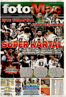 FOTOMAÇ 16 Şubat 2025 gazete manşeti