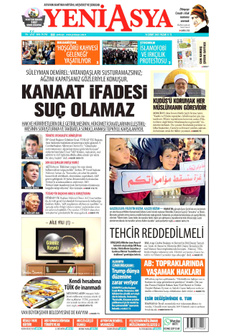 YENİ ASYA 16 Şubat 2025 gazete manşeti
