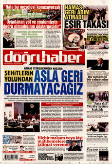 DOĞRU HABER 16 Şubat 2025 gazete manşeti